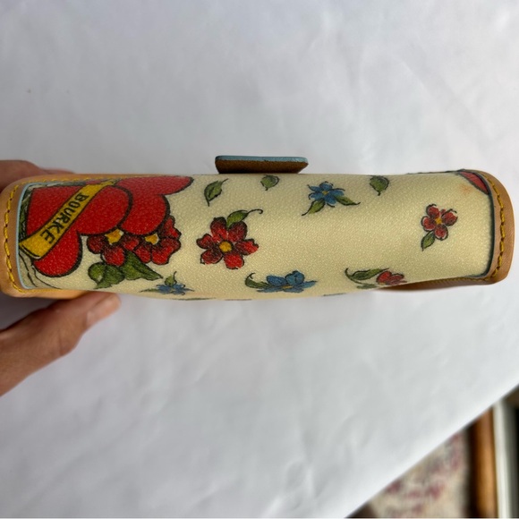 Dooney & Bourke Sailor Tattoo Girl Wristlet Y2K Rare Vintage - Picture 8 of 10